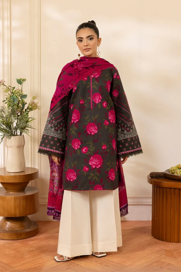 Nissa Exclusive Summer Prints # 02 - 3 pcs unstitch Suit